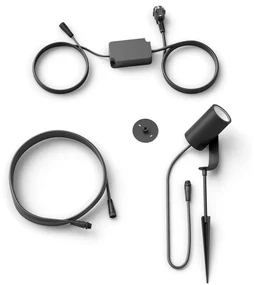 Philips HUE 17428/30/P7 Lily záhradný reflektor / kabel 4m / 1x konektor 8W=650lm 2000 - 6500K