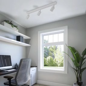 Bodové svietidlo NEX 3xGU10/10W/230V biela