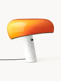 Stmievateľná stolová lampa z mramoru Snoopy