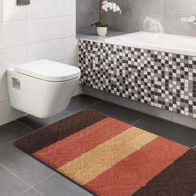 Kúpeľňová predložka dvojdielna protišmyková Šírka: 50 cm | Dĺžka: 80 cm