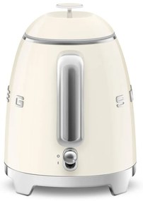 Krémová rýchlovarná kanvica z nehrdzavejúcej ocele 800 ml Retro Style – SMEG