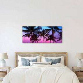 Obraz - Palmy v Miami (120x50 cm)