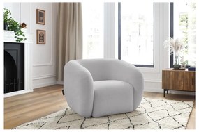 Sivé kreslo Celine – Bobochic Paris