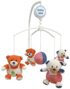 Kolotoč Baby Mix nad postieľku Medvedíky, priemer36 cm