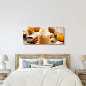 Obraz - Tekvicové latte (120x50 cm)