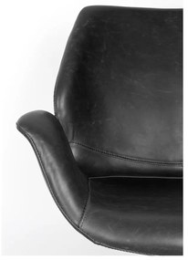 Čierna stolička Zuiver Nikki