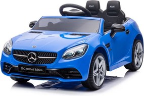 LEAN CARS Elektrické autíčko Mercedes SLC 300 LED MP3 modré
