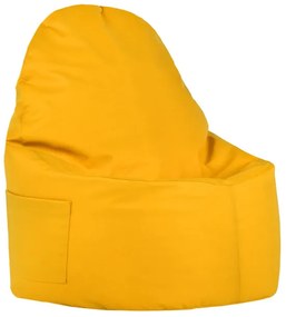 Kreslo Porto ekokoža svetložlté