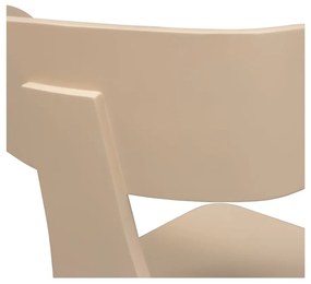 Stohovateľná jedálenská stolička v dekore jaseňa v prírodnej farbe Form – WOOOD