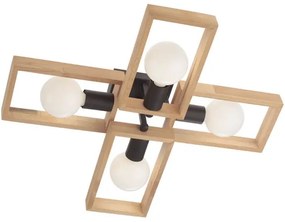 Redo 01-1969 - Stropné svietidlo TIMBER 4xE27/42W/230V