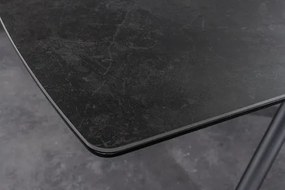 Rozkladací jedálenský stôl Mikado 46496 180/230x90cm Ceramik graphite marble  - Komfort-nábytok