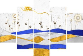 Obraz - Zlaté hory (150x105 cm)