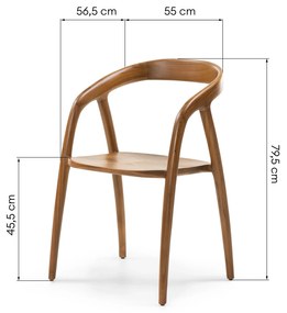 Jídelní židle SANDE 01 z masivu