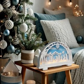 Brilagi - LED vianočná dekorácia LED/2xAA betlehem