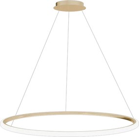Toolight Toolight, závesné svietidlo 40cm, 24W, 3000K, LHJ001-CP, zlatá lesklá, OSW-50000