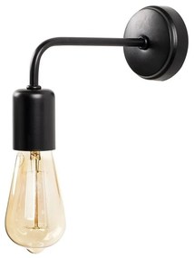 Čierne nástenné svietidlo Isidora – Opviq lights