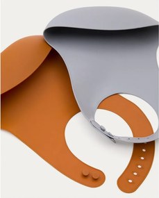 Oranžové/sivomodré podbradníky v súprave 2 ks Lili – Kave Home