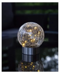 Vonkajšie solárne LED svietidlo Star Trading Glory, ø 12 cm