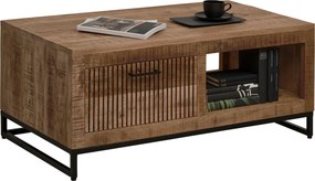 XXXLutz KONFERENČNÝ STOLÍK, prírodná farba, drevo, 110/60/45 cm Carryhome - Stolíky do obývačky - 000377009505