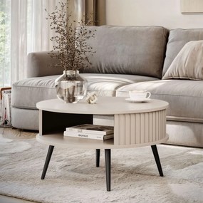 OKRÚHLY KONFERENČNÝ STOLÍK MATTIAS BÉŽOVÝ