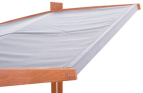 Drevené pieskovisko s lavičkami 150 cm