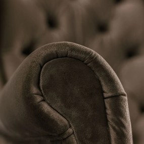 KRESLO UŠIAK BRUNO 2 CHESTERFIELD ROYAL VELVET 196