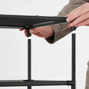 10-poschodový stojan na topánky 45x28x173cm