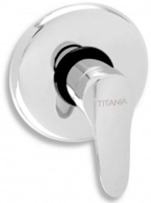 Páková sprchová batéria nástenná Titania Iris New