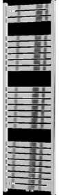 Mexen Uran kúpeľňový radiátor 1800 x 600 mm, 738 W, biely - W105-1800-600-00-01