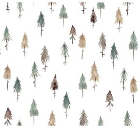 Detská tapeta 10 m x 50 cm Pine Woods – Lilipinso
