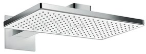 Hansgrohe Rainmaker Select - Hlavová sprcha 460 1jet EcoSmart so sprchovým ramenom, biela/chróm 24013400