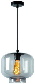 ACA DECOR Závesné svietidlo Smoke, priemer 24 cm