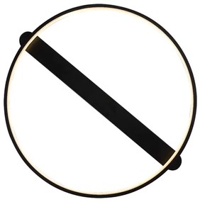 Rabalux 71344 - LED stropné svietidlo BELIZA LED/45W/230V 3000K 50x55 cm čierne