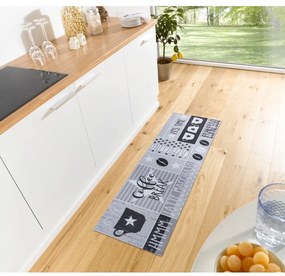 Sivý koberec behúň 50x150 cm Its Time for Espresso – Hanse Home