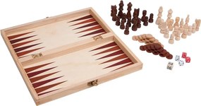 Tradiční hry v dřevěné krabičce GAMES