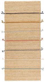 IKEA RAKLEV Koberec tkaný ručne vyrobený, prírodný, 70 x 160 cm