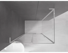 Mexen Velar L, sprchový kút s posuvnými dverami 110 x 70 cm, 8mm číre sklo, chrómová, 871-110-070-03-01