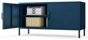 TV stolík na nožičkách ROSA, 1150 x 595 x 400 mm, Modern: tmavomodrá farba