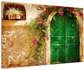 Obraz starých dverí (90x60 cm)