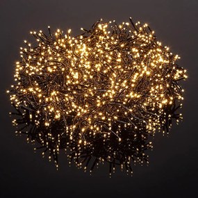 Svetelná reťaz vnútorná / vonkajšia teplá biela 1512 LED