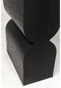 Curve konzolový stolík čierny
