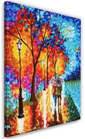 Gario Obraz na plátne Jesenné stromy v parku Rozmery: 40 x 60 cm
