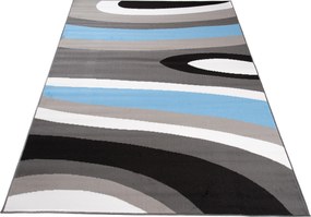 TA Koberec Z895B DARK GRAY MAYA PP EYM Modrý Obdĺžnikový Rozmer: 200x200 cm