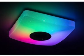 Rabalux - LED RGB Stmievateľné stropné svietidlo s reproduktorom LED/18W/230V + DO