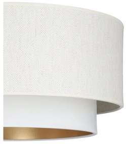 Prisadený luster NATIA 1xE27/60W/230V biela