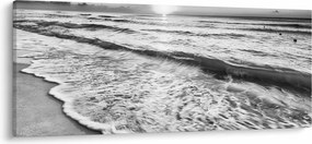 Obraz - Západ slnka pri mori (120x50 cm)