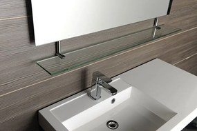 Sapho Sapho, WEGA zrkadlo 900x800mm, s policou, 60092-9