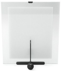 Čierny sklenený stojací rámček 26x30,5 cm Flute – Umbra