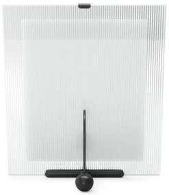 Čierny sklenený stojací rámček 26x30,5 cm Flute – Umbra