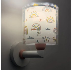 Dalber 41199 - Detská nástenná lampa RAINBOW 1xE27/15W/230V pestrofarebná